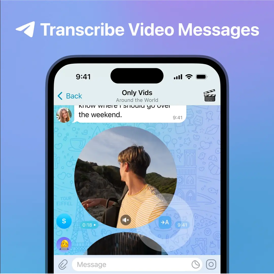 گفتار به متن پیام‌های تصویری: راحتی و سرعت با تلگرام پرمیوم