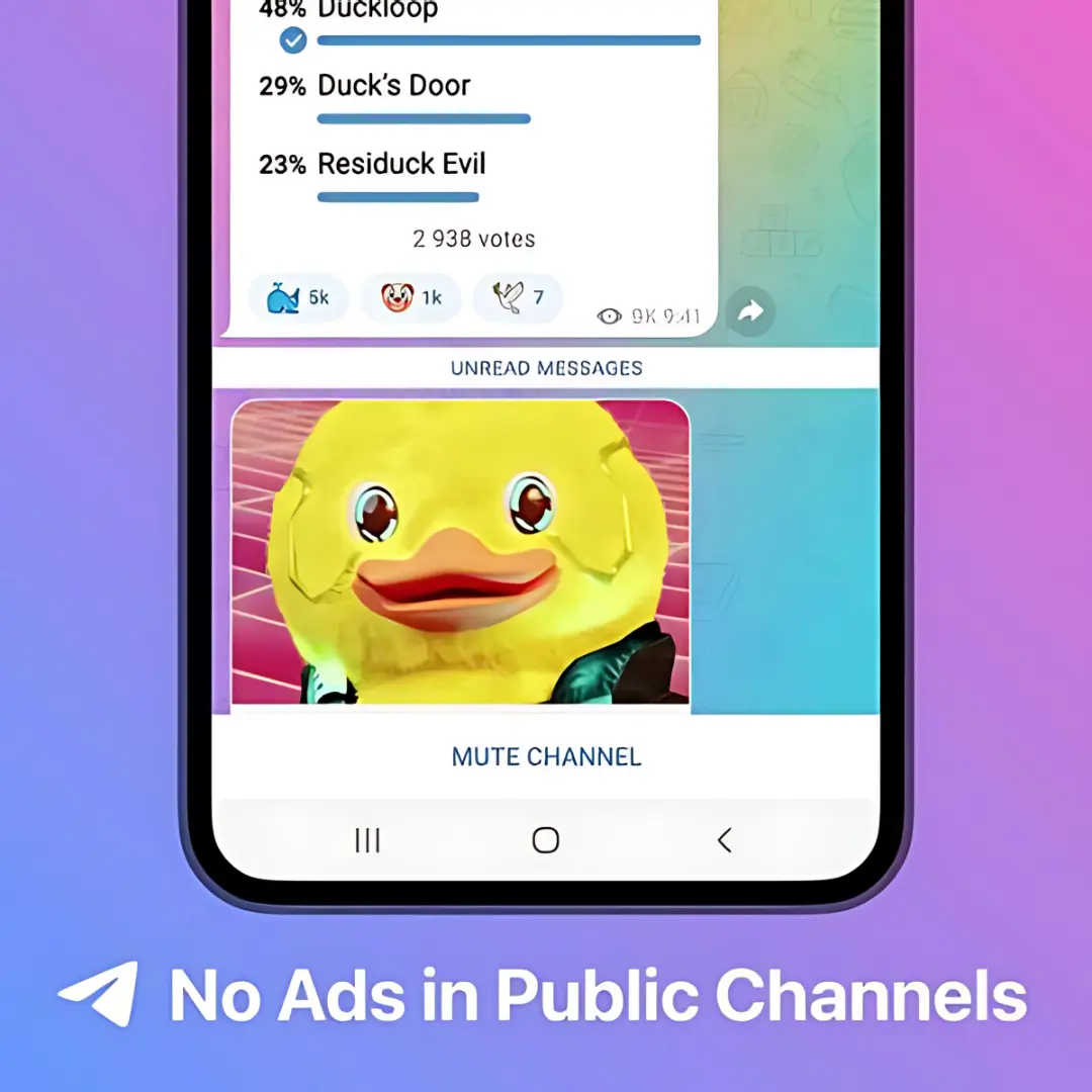 از بین رفتن تبلیغات با تلگرام پرمیوم: خداحافظ تبلیغات مزاحم