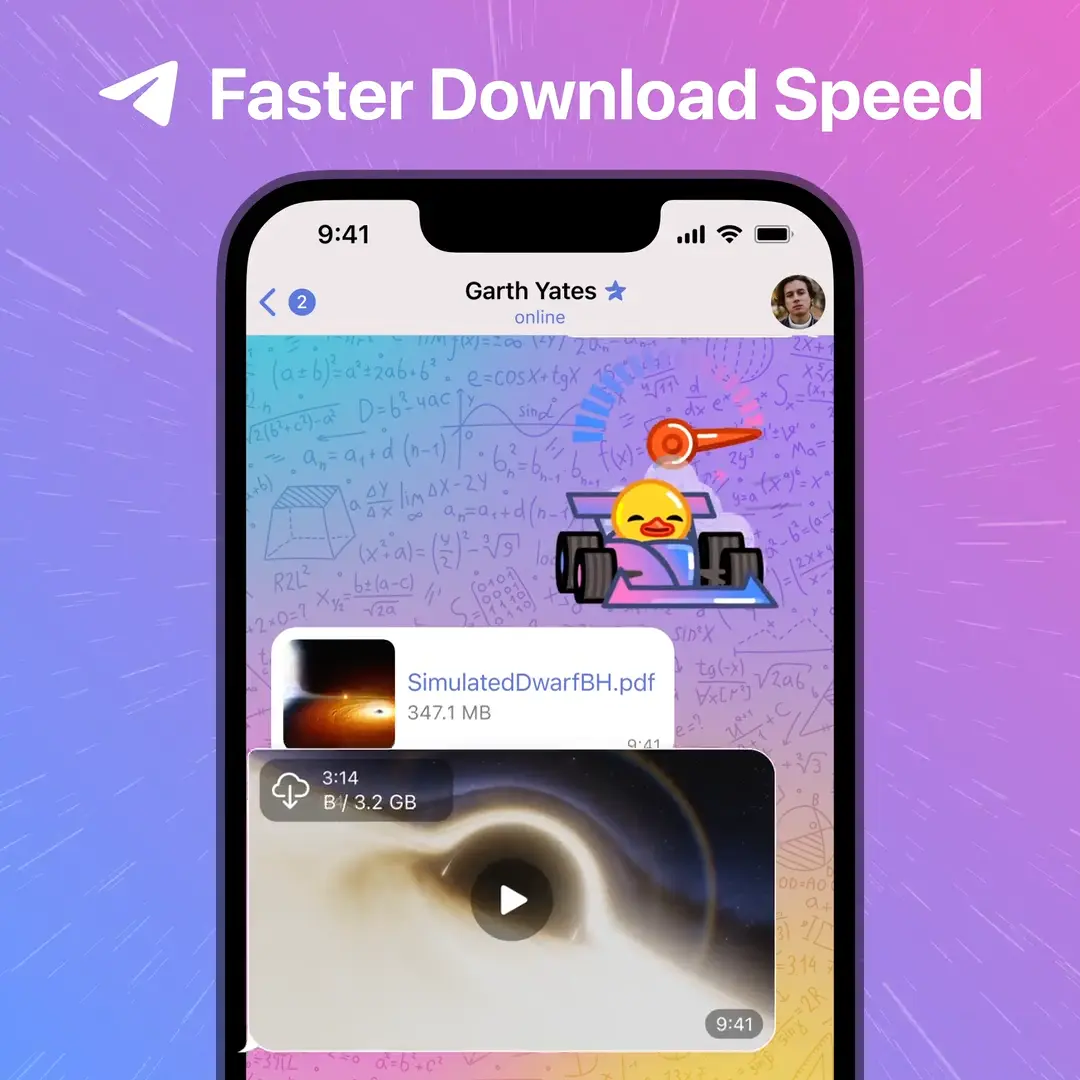 دانلود سریع‌تر با تلگرام پرمیوم: تجربه‌ای جدید در دریافت فایل‌ها